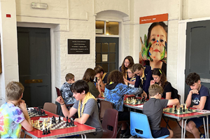 Players at Bewdley Chess Fest